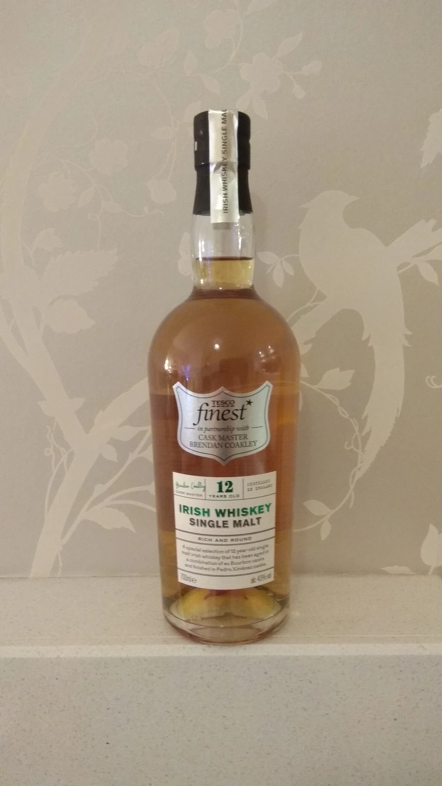 Tesco Finest 12 Year Irish Whiskey