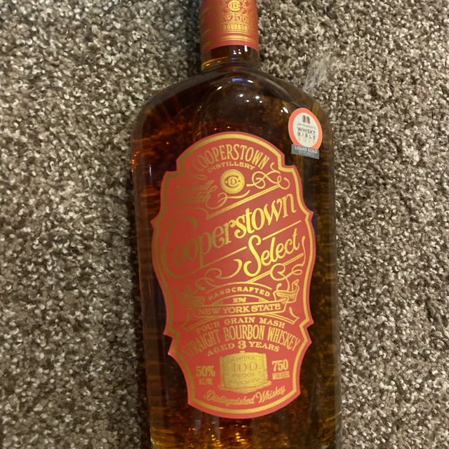 Cooperstown Select Straight Bourbon Whiskey