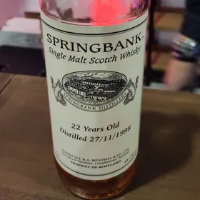 Springbank 22 years old