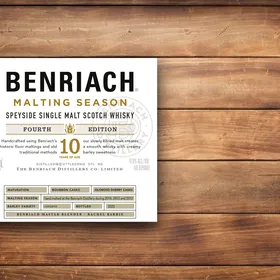 Benriach 10 Year Malting Season (Fourth Edition)