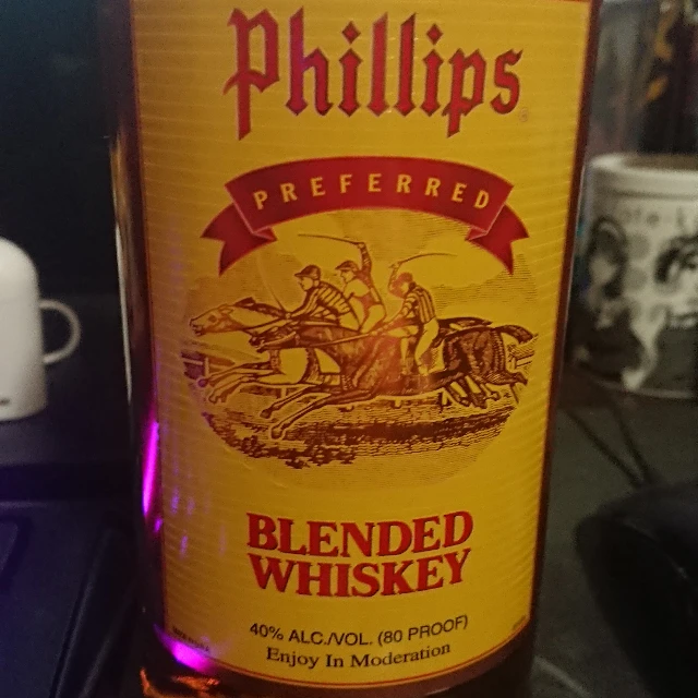 Phillips preferred blended Whiskey