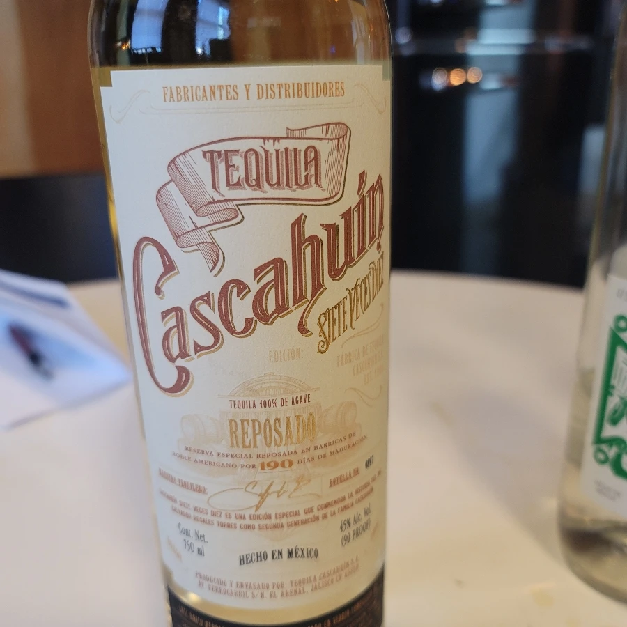 Cascahuín Reposado Siete Veces Diez