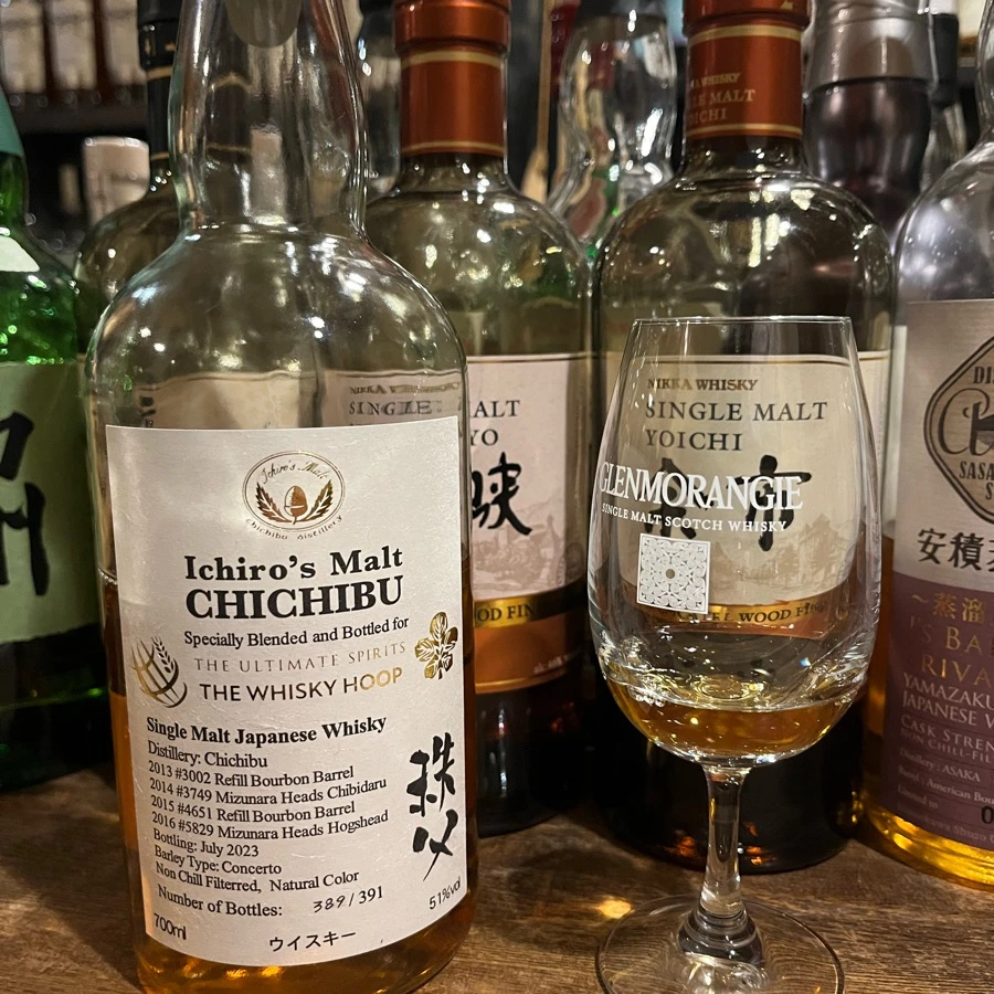 Ichiro's Malt CHICHIBU Specially Blended and Bottled for THE ULTIMATE SPIRITS THE WHISKY HOOP