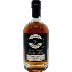 Harmony Spirits Barrel Strength Bourbon Whiskey