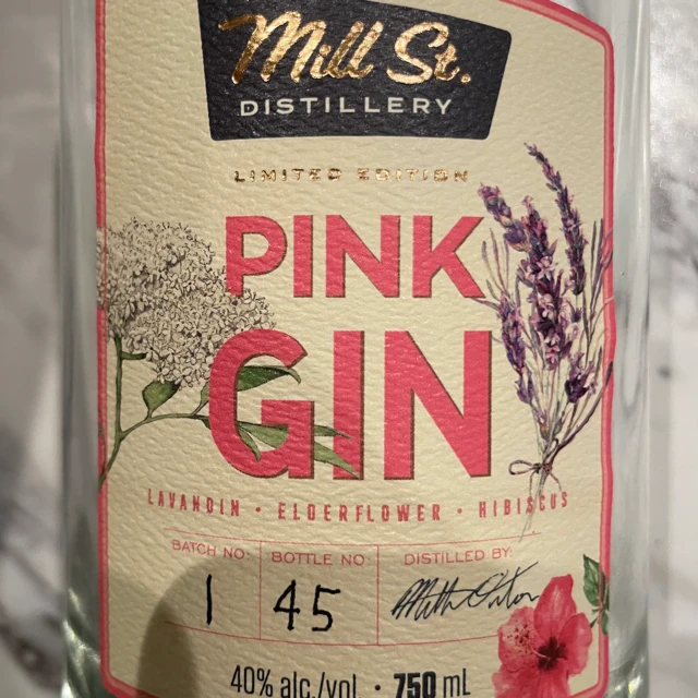 Mill Street Pink Gin