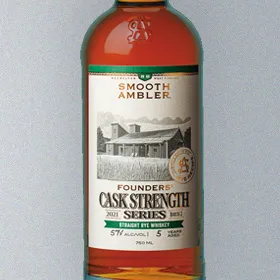 Smooth Ambler Founders' Cask Strength Series Rye (2021 Edition)