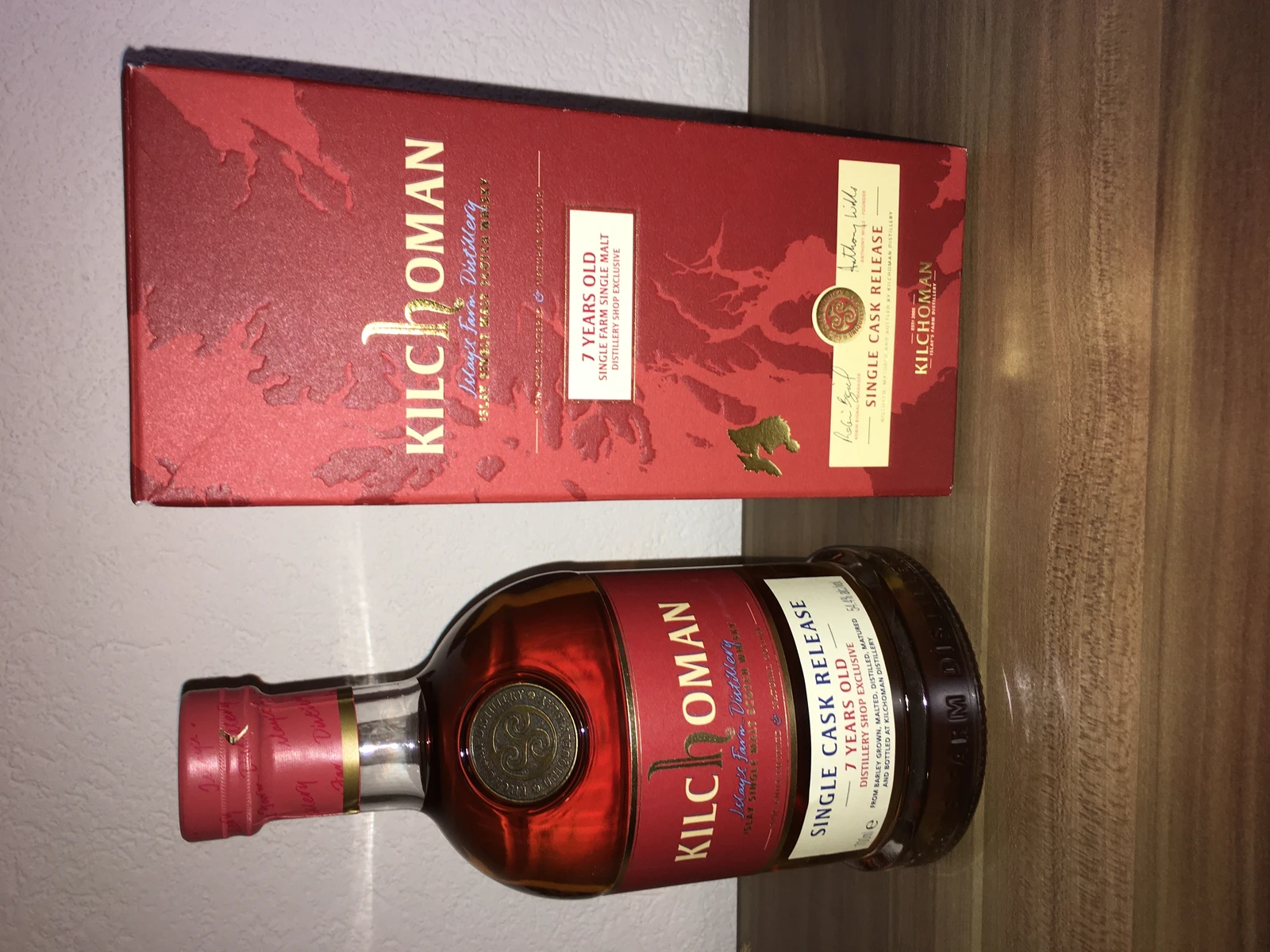 Kilchoman 7 years old single cask release