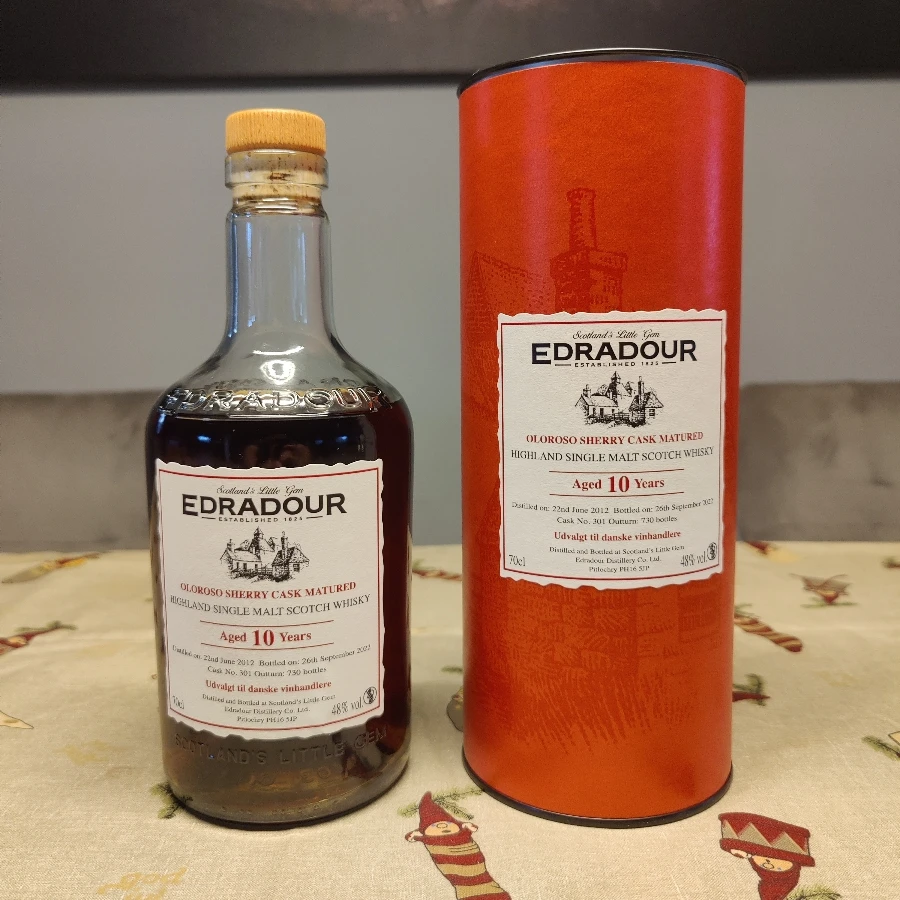 Edradour 10 years - Oloroso sherry cask matured