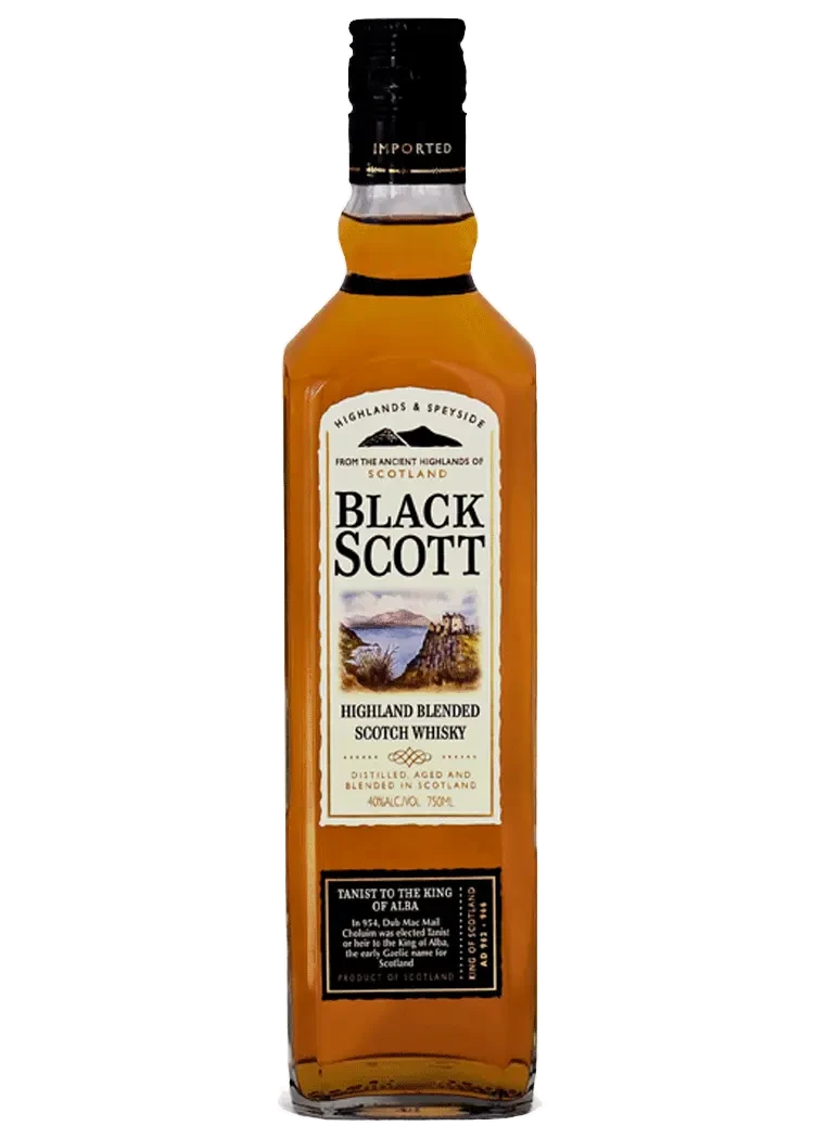 Black Scott Blended Scotch Whisky