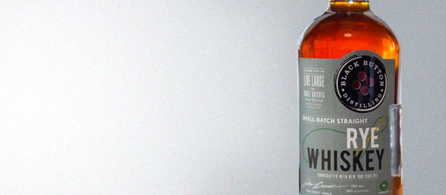 Black Button Straight Rye Whiskey