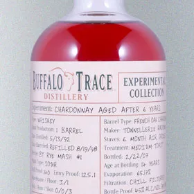 Buffalo Trace Experimental Collection Chardonnay Aged After 6 Years