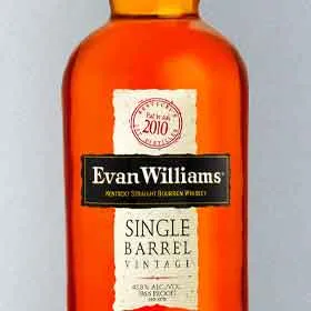Evan Williams Single Barrel Vintage 2010