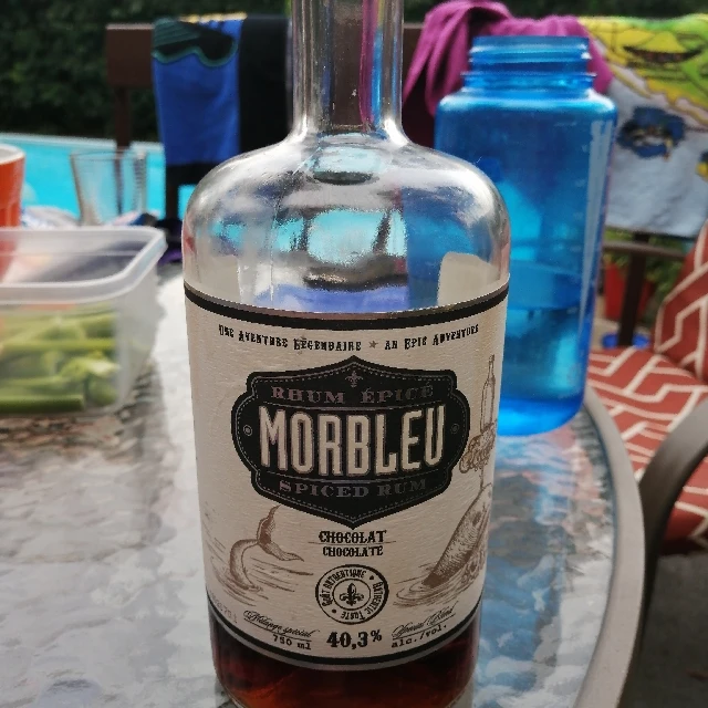 Rhum épicé morbleu chocolat