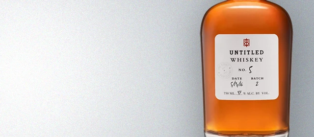 One Eight Distilling Untitled Whiskey No. 5