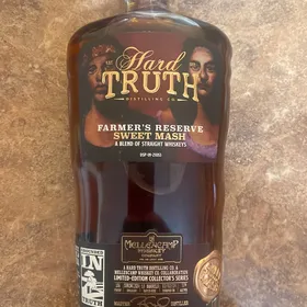 Hard Truth x Mellencamp Farmer's Reserve Sweet Mash Blend of Straight Whiskeys