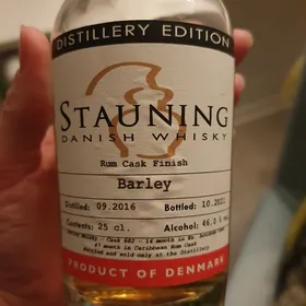 Stauning Distillery Edition 2016 Barley Rum Cask Finish