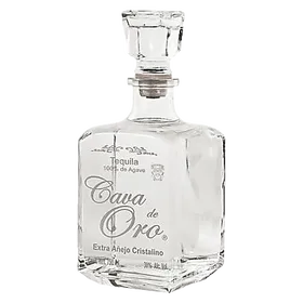 Cava de Oro Tequila Extra Añejo Cristalino