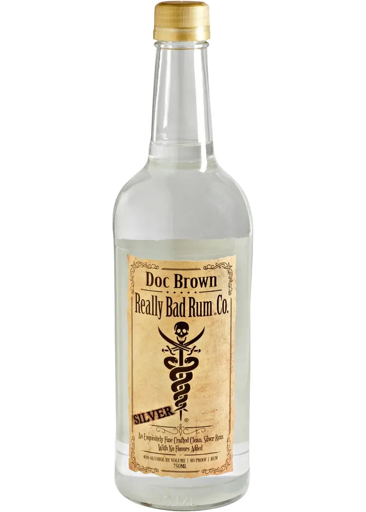 Doc Browns Silver Really Bad Rum