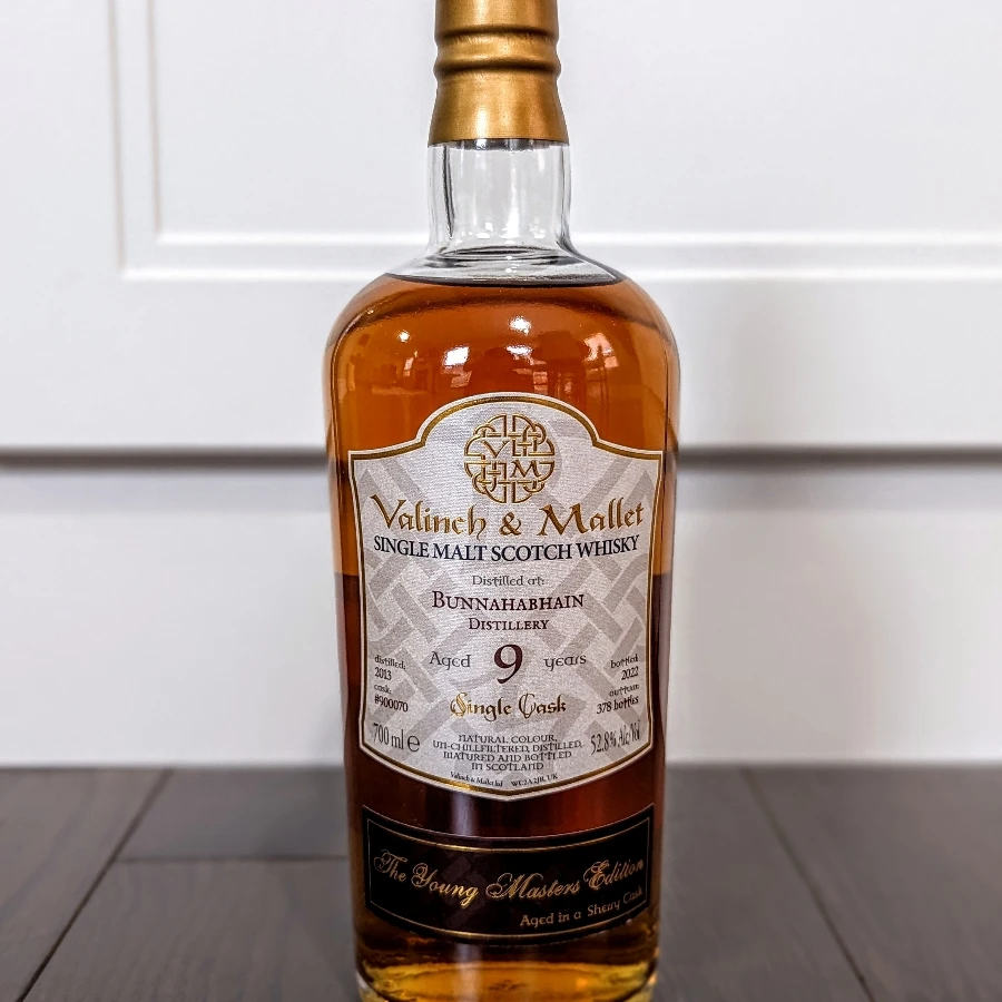 Valinch & Mallet Bunnahabhain 2013 9 Year Single Malt Scotch Whisky