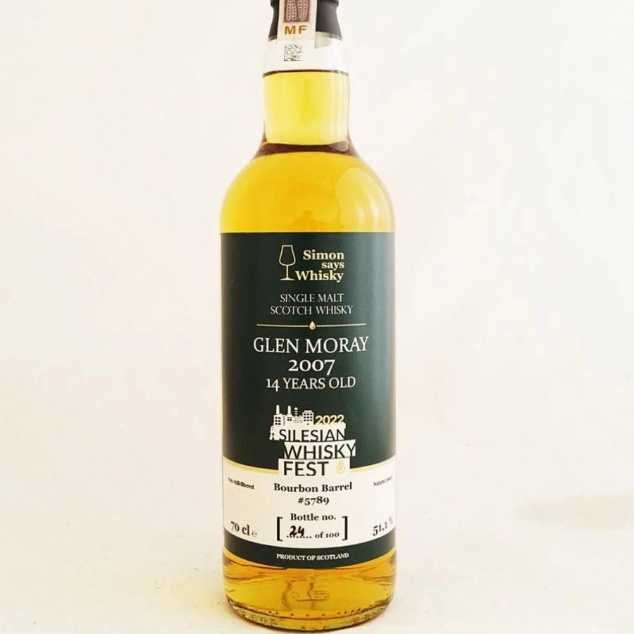 Glen Moray 2007 14YO Silesian Whisky Fest Bottling