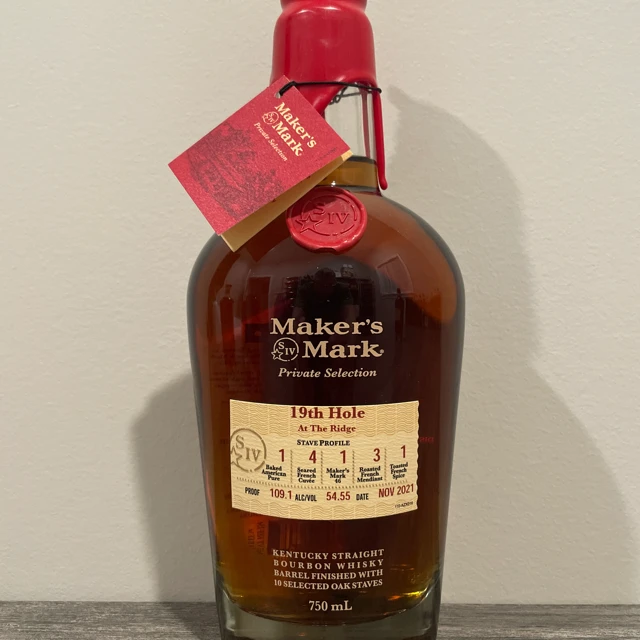 Maker's Mark Private Selection (19th Hole, At the Ridge, Nov 2021)