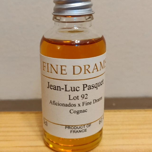 Jean-Luc Pasquet Lot 92 Aficionados x Fine Drams