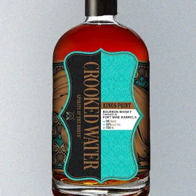 Crooked Water Kings Point Port Finished Bourbon