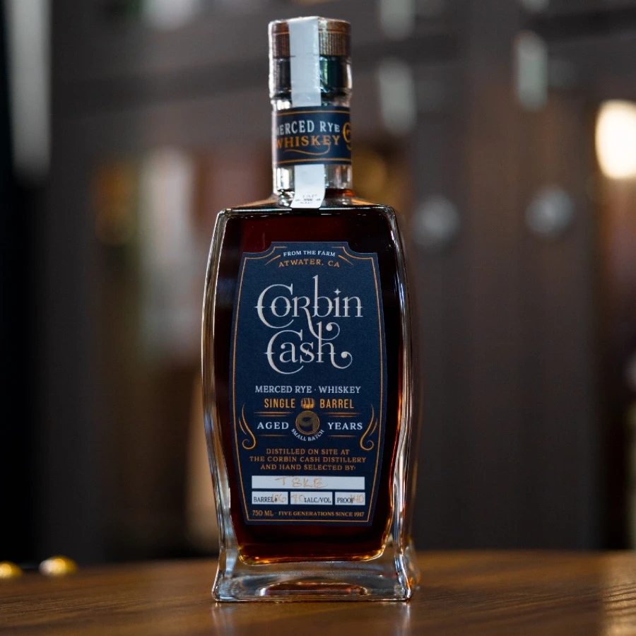 Corbin Cash 9 Year Barrel Proof Rye r/Bourbon Single Barrel Selection