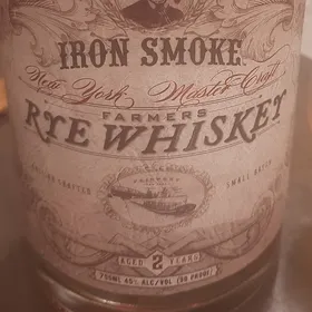 Iron Smoke Farmers Rye Whiskey
