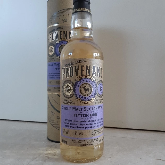 Douglas Laing's Provenance Fettercairn 8 years