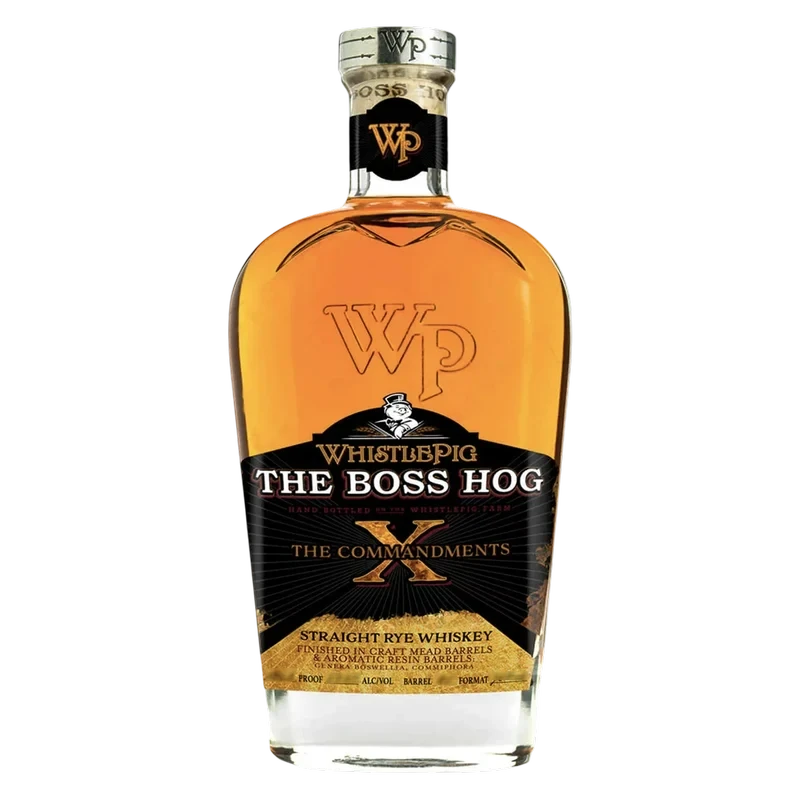 Whistlepig The Boss Hog X The Commandments Canadian Rye Whiskey 750ml