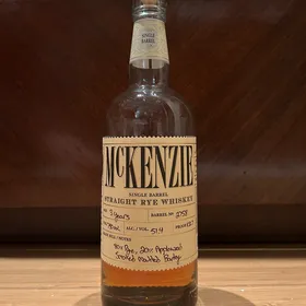 McKenzie Rye Whiskey (Barrel #2758)