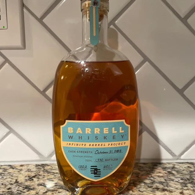 Barrell Whiskey Infinite Barrel Project October 31, 2018
