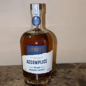 Brady's Accomplice Straight Bourbon Whiskey