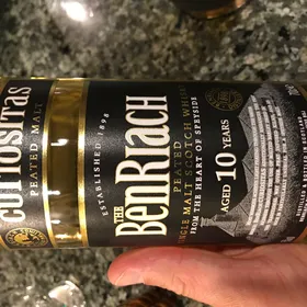 The Ben Riach Curiositas Peated Malt