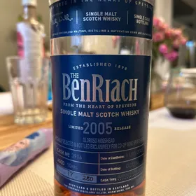 Benriach 2005 10 Year Single Cask #3916