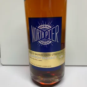 North Pier Single Barrel Cask Strength Bourbon Whiskey