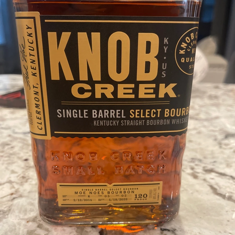 Knob Creek Single Barrel Select "Moe Noes Bourbon"
