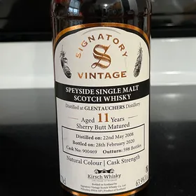 Signatory Vintage Glentauchers 11 Year Cask Strength