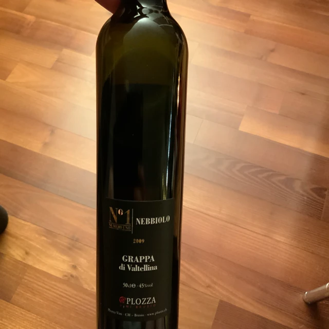 Grappa di Valtellina Numero Uno from Plozza