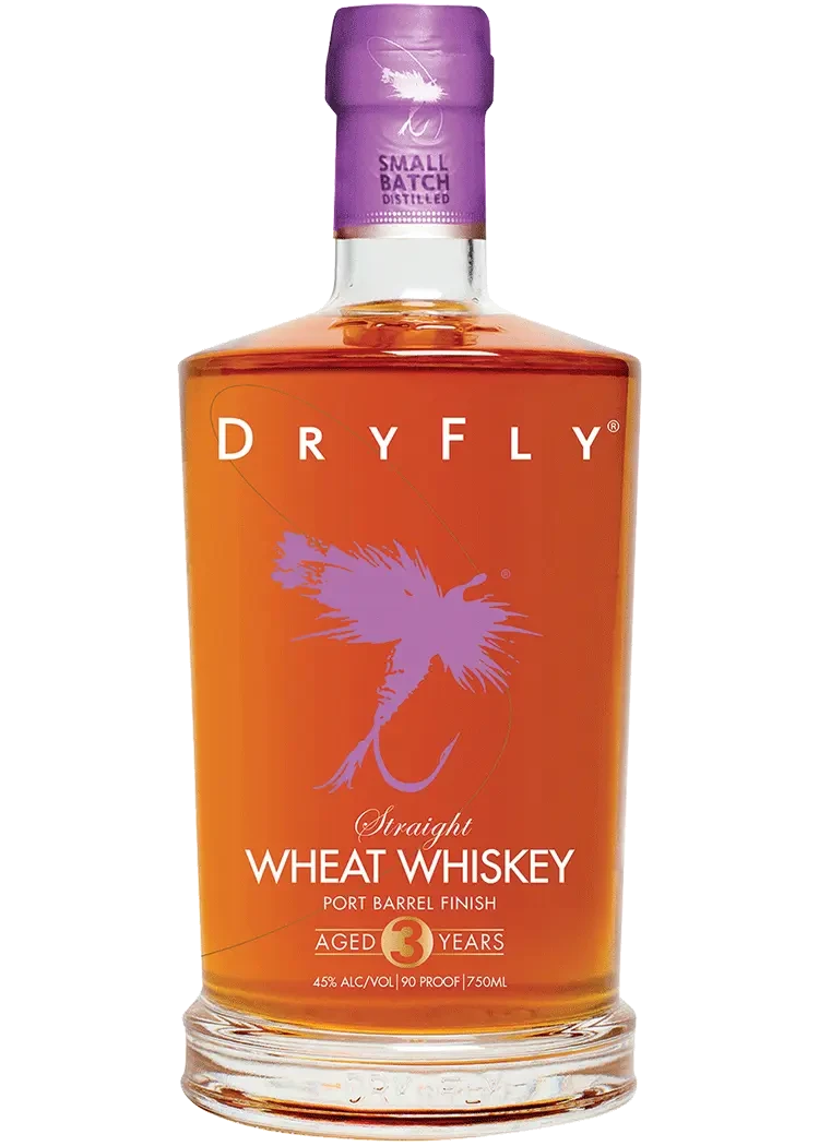 Dry Fly Straight Wheat Whiskey Port Barrel Finish