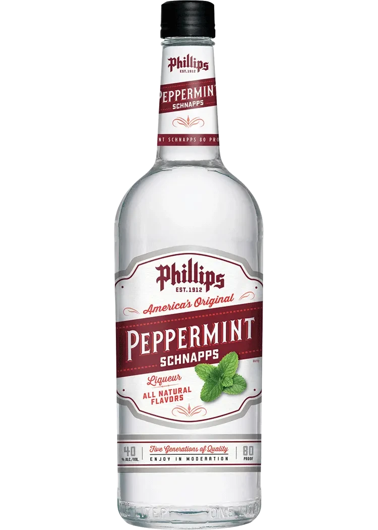 Phillips Peppermint Schnapps 80 Proof