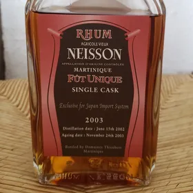Neisson Fût Unique Single Cask 2003 for Japan Import