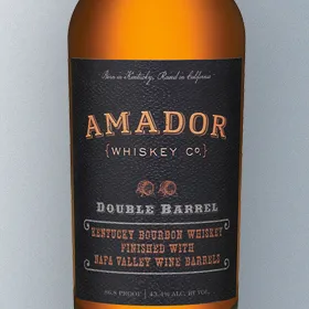 Amador Double Barrel Bourbon Finished in Napa Valley Wine Barrels