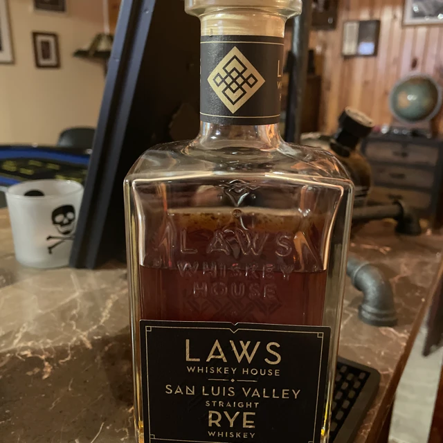 Laws San Luis Valley Straight Rye Cask Strength