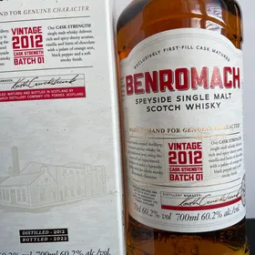 Benromach Vintage 2012 Cask Strength Batch 01