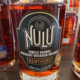 Nulu Single Barrel Straight Bourbon Whiskey Seelbach's Barrel Ky99