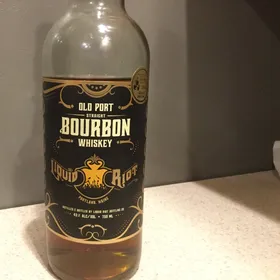 Liquid riot old port straight bourbon whiskey, Portland Maine