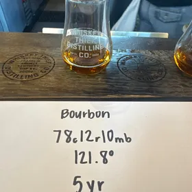 Whiskey Thief Distilling Co Straight Bourbon Uncut (78c/12r/10mb)