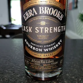EZRA BROOKS CASK STRENGTH MCFARLAND WINE AND SPIRITS PICK